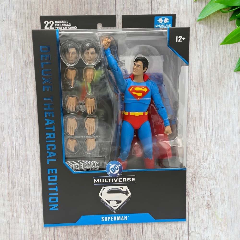 McFarlane Superman Action Figure Deluxe Theatrical Edition 1978‎ Movie